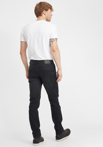!Solid Slimfit Jeans 'Pilto' in Zwart
