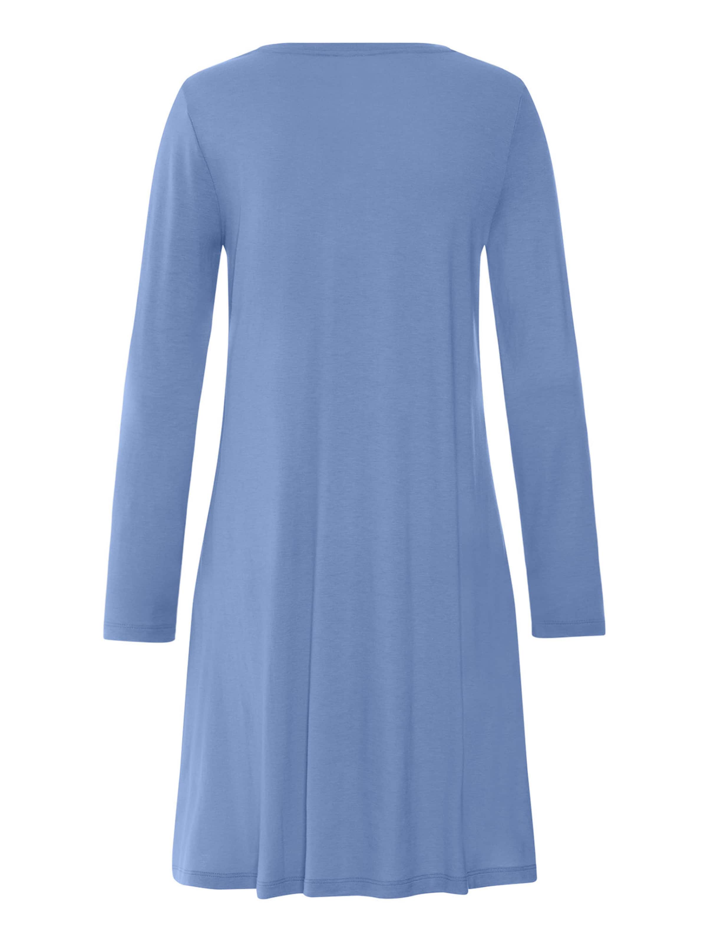 Chemise de nuit 'Sleep & Lounge' Hanro en bleu