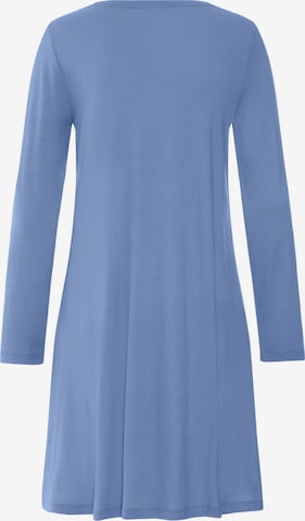 Hanro Nightgown 'Sleep & Lounge' in Blue: front