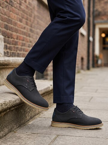 ALLTHEMEN Lace-Up Shoes 'Schritt' in Black