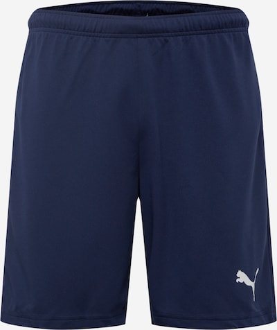 PUMA Workout Pants 'TeamRise' in Navy / White, Item view