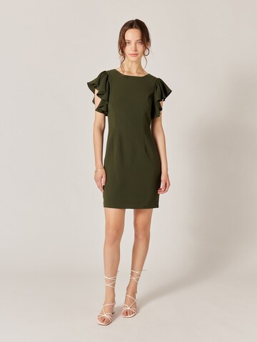 NAF NAF Cocktail Dress 'Lenipraza' in Green