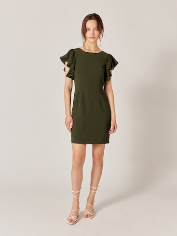 NAF NAF Φόρεμα κοκτέιλ 'Lenipraza' σε πράσινο