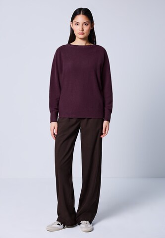 Street One Studio Sweater 'Dolman' in Purple