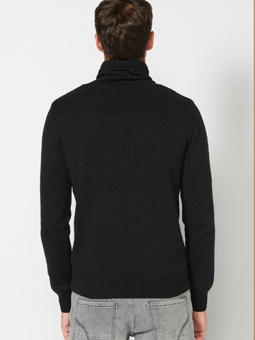 KOROSHI Sweater 'Punto' in Black