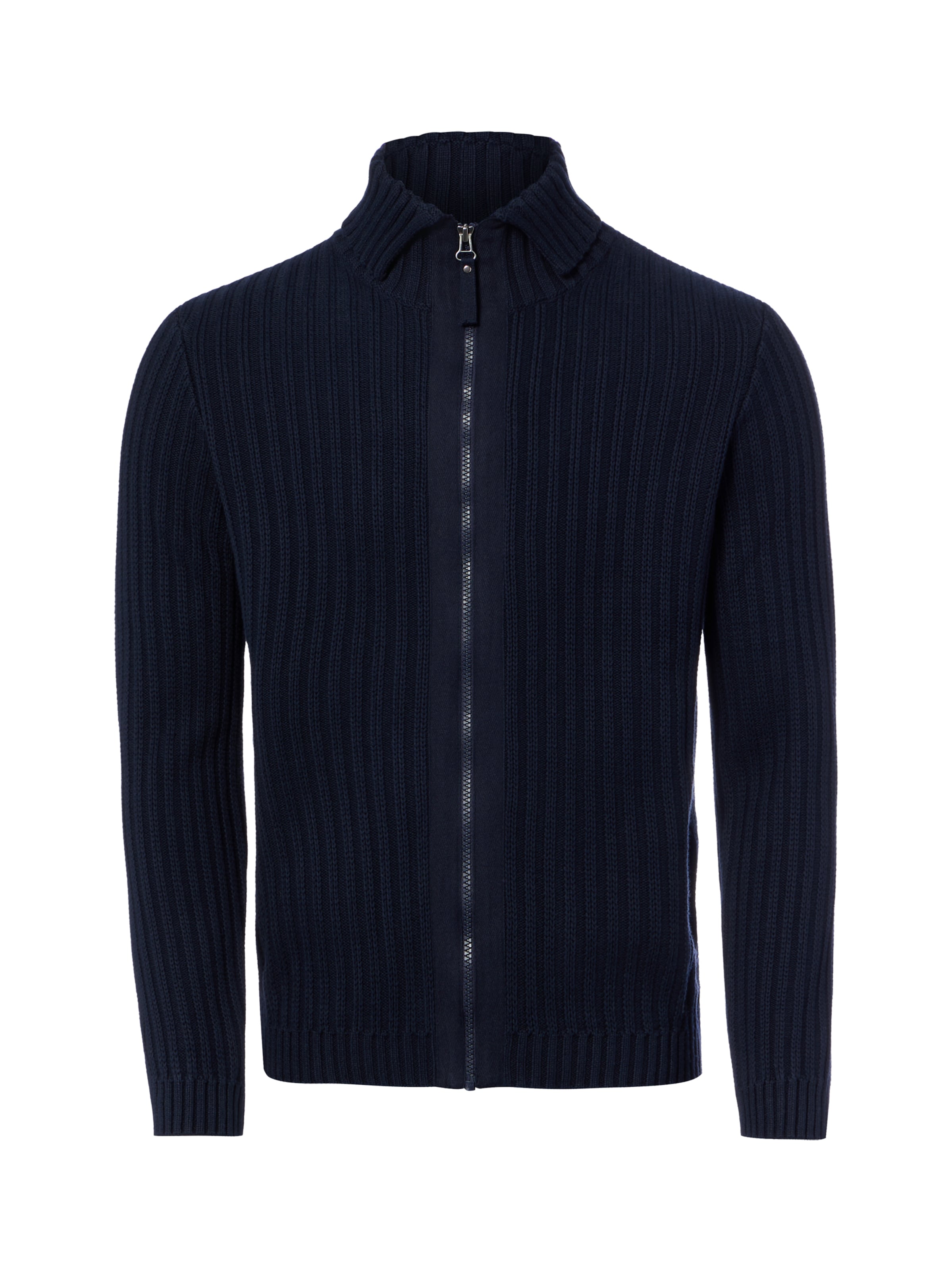 Ragman Strickjacke in Blau: Vorderseite
