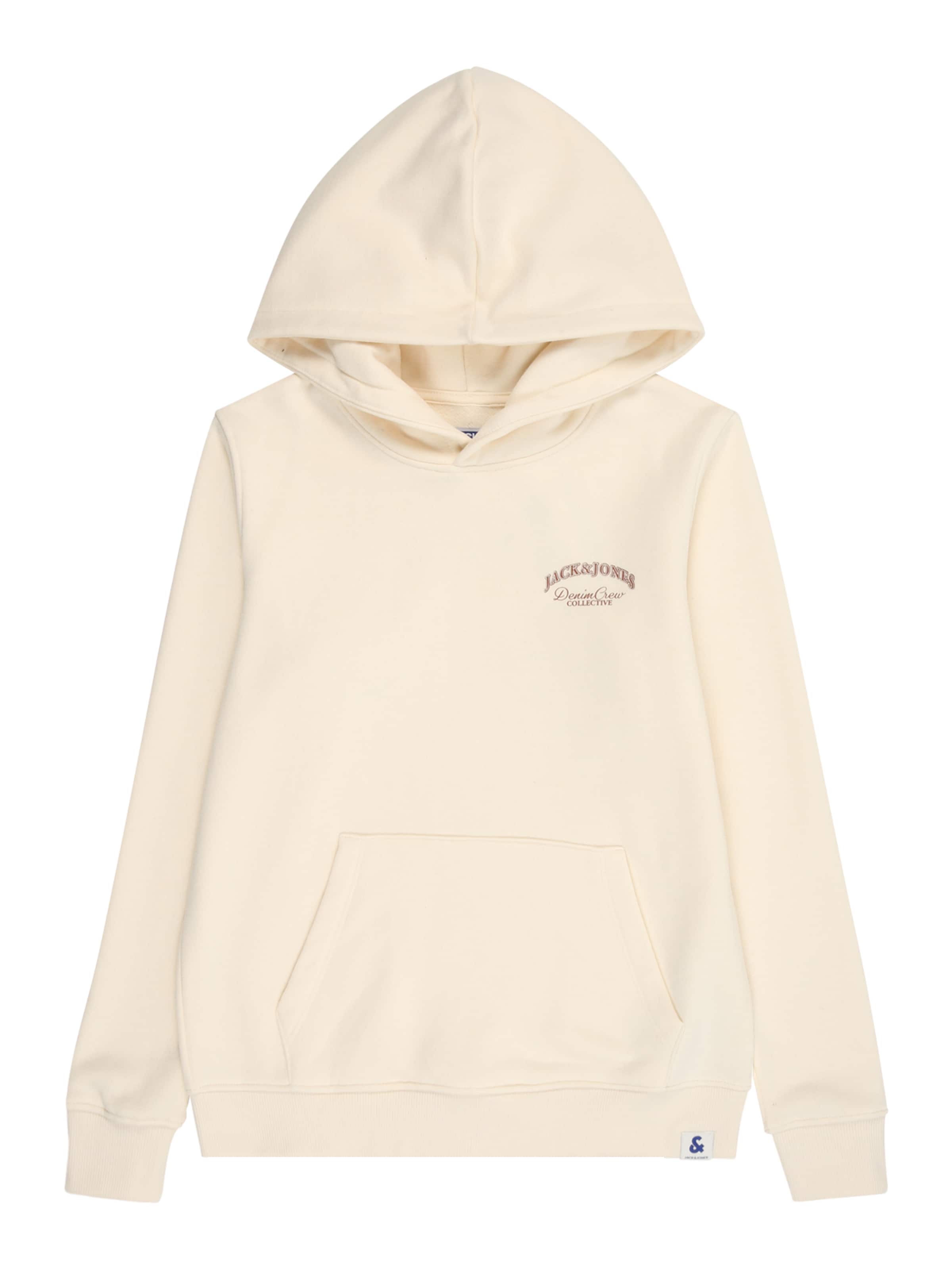 Jack &amp; Jones Junior - Sudadera en blanco: frente