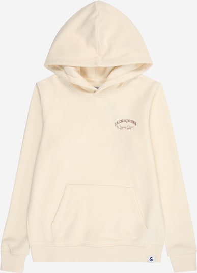 Felpa 'JJEBrandes' in 128 Jack & Jones Junior di colore ruggine / bianco lana, Visualizzazione prodotti