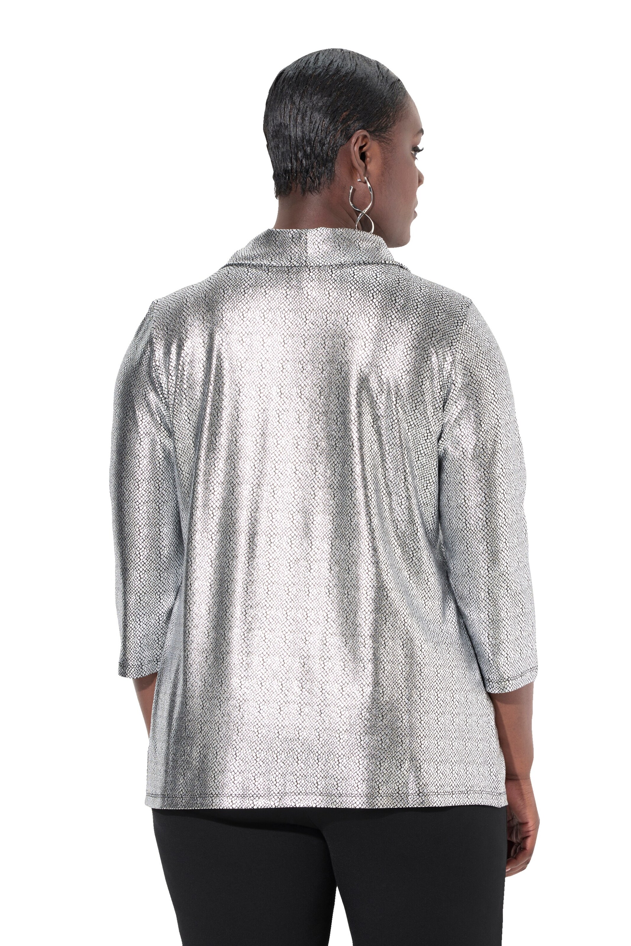 Ulla Popken Shirt in Zilver