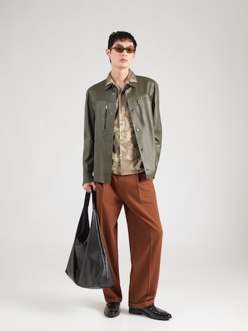 BOSS Prehodna jakna 'Spirit' | zelena barva