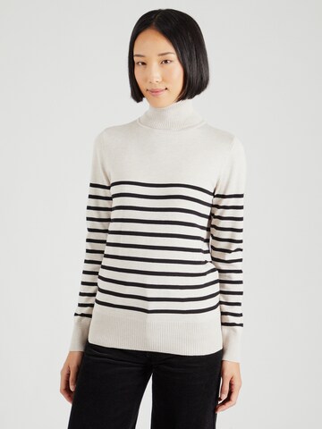 SAINT TROPEZ - Jersey 'Mila' en beige: frente