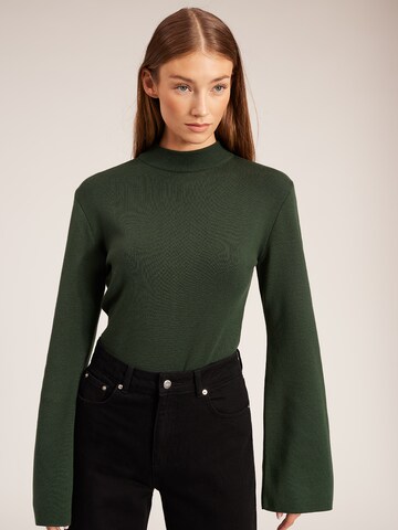 RÆRE by Lorena Rae Sweater 'Dena' in Green: front