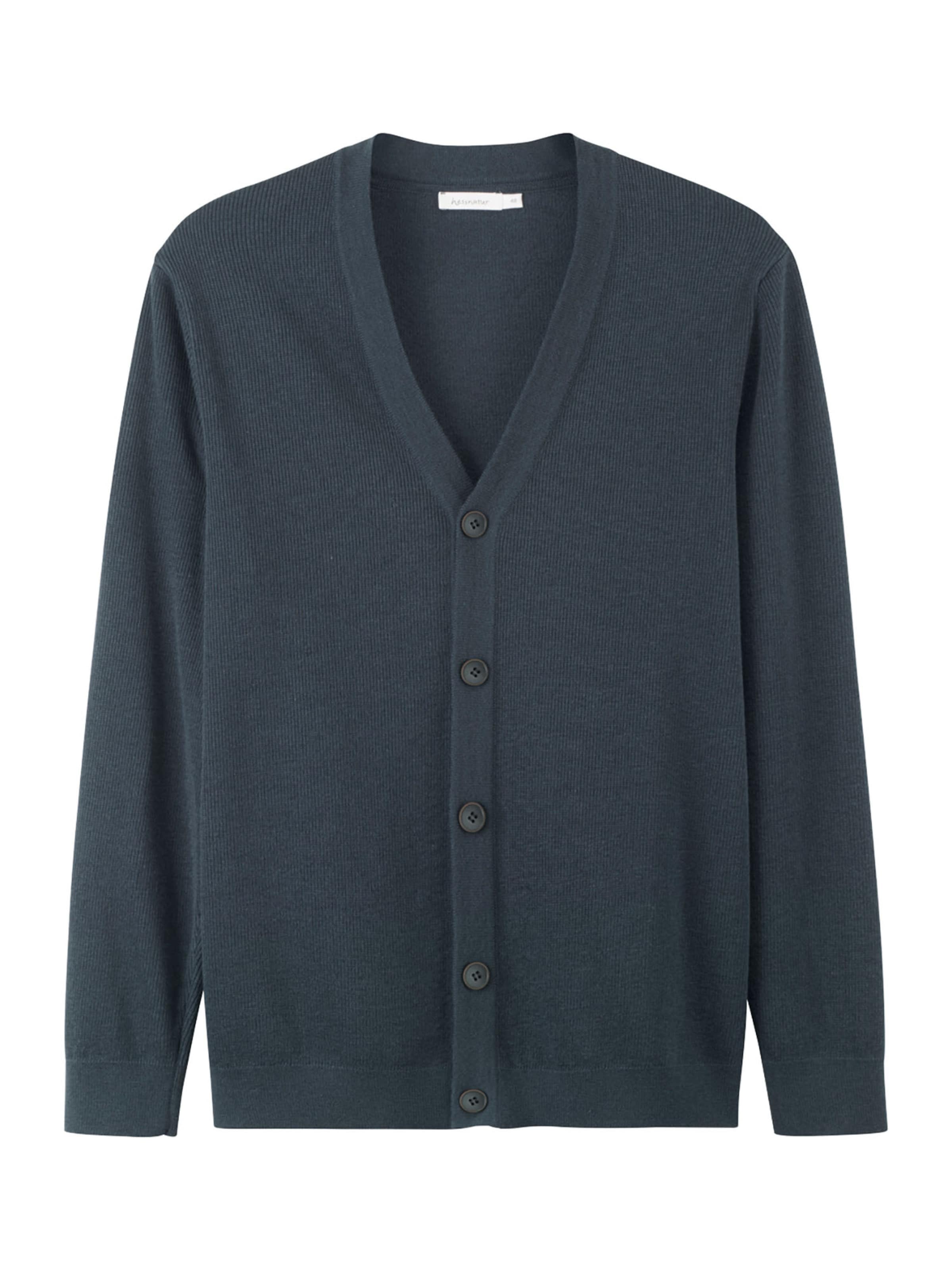 Männer Pullover & Strick hessnatur Strickjacke in Navy - VB28871 Männer Pullover & Strick hessnatur Strickjacke in Navy - VB28871