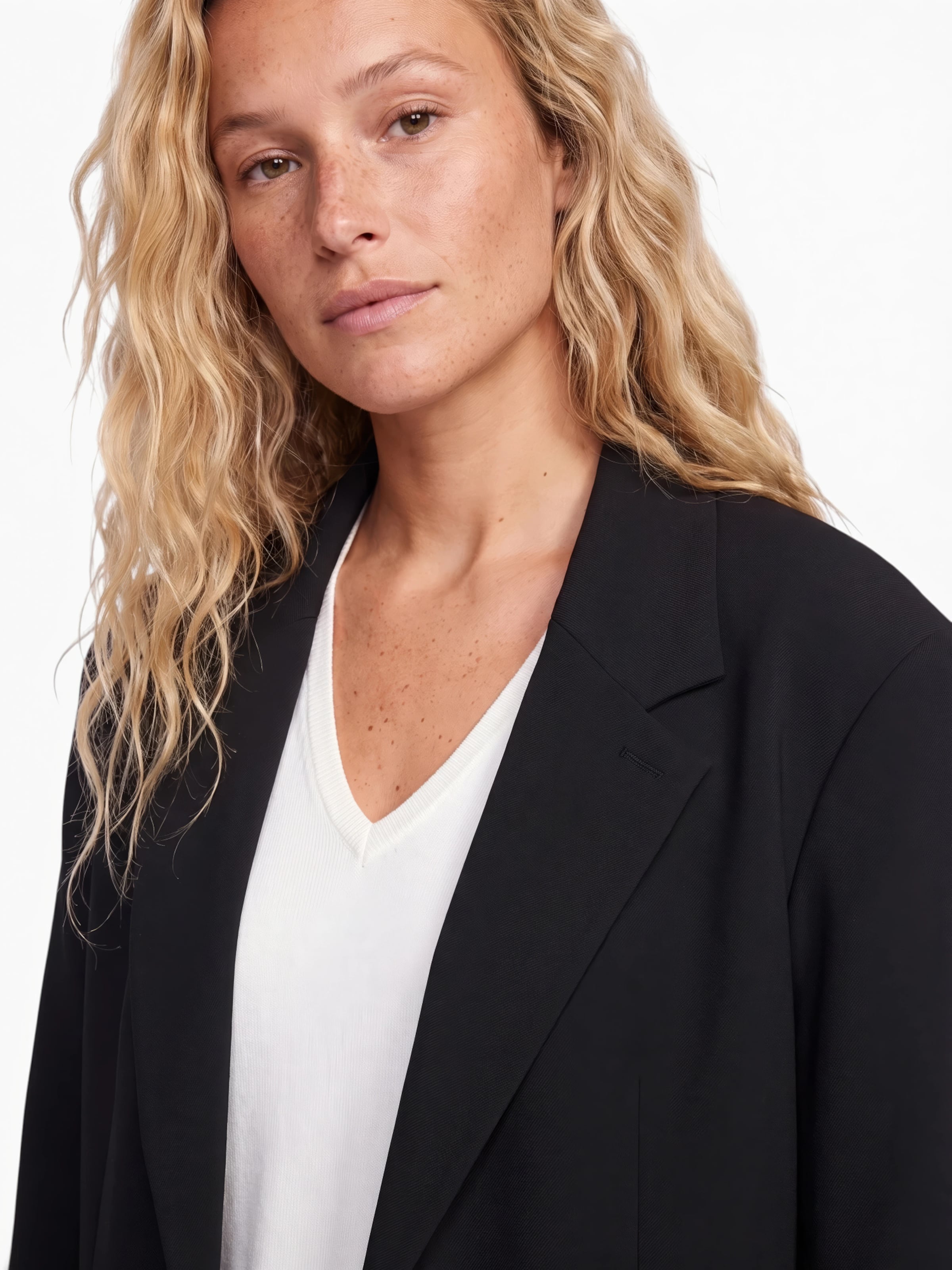 TOPSHOP - Blazer 'LOUISE' en negro