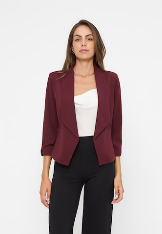 Anna Field - Blazer em vermelho: frente