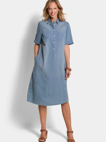 Robe d’été Goldner en bleu : devant