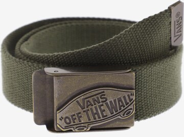 VANS Belt & Suspenders in One size in Green: front