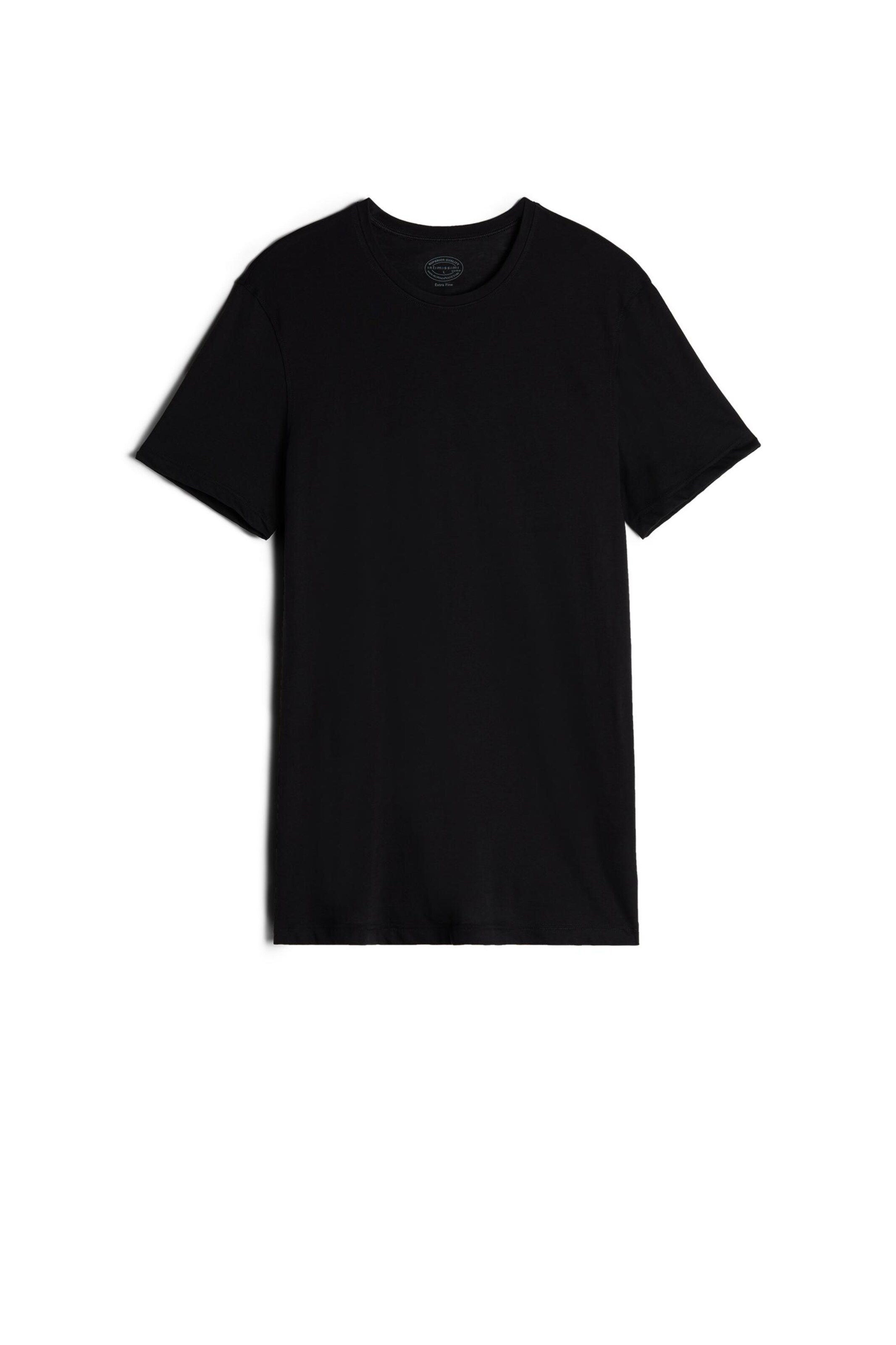 IUMAN Intimissimi Uomo Shirt in Schwarz: Vorderseite