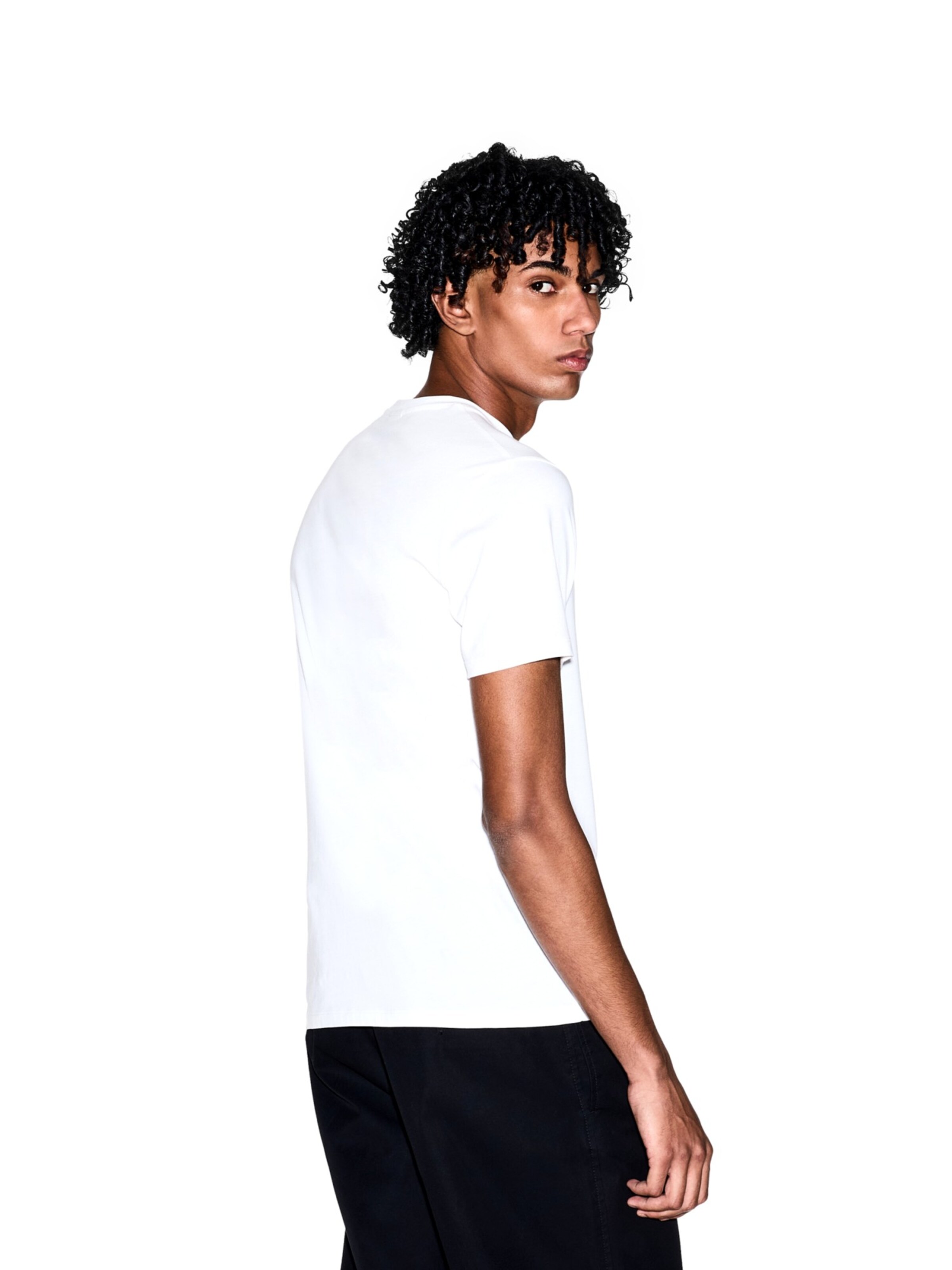 T-Shirt ARMANI EXCHANGE en blanc