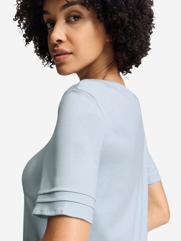 Hanro Nachthemd 'Pilar' in Blauw