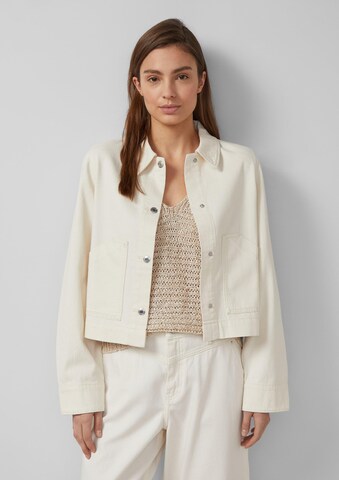 s.Oliver Between-season jacket in Beige: front