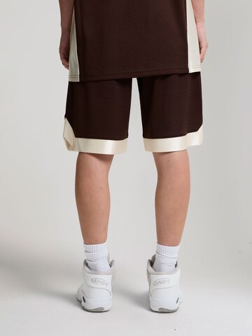 AND1 Loosefit Παντελόνι σε καφέ