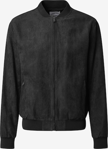 DAN FOX APPAREL Демисезонная куртка 'Henry' в Черный: спереди