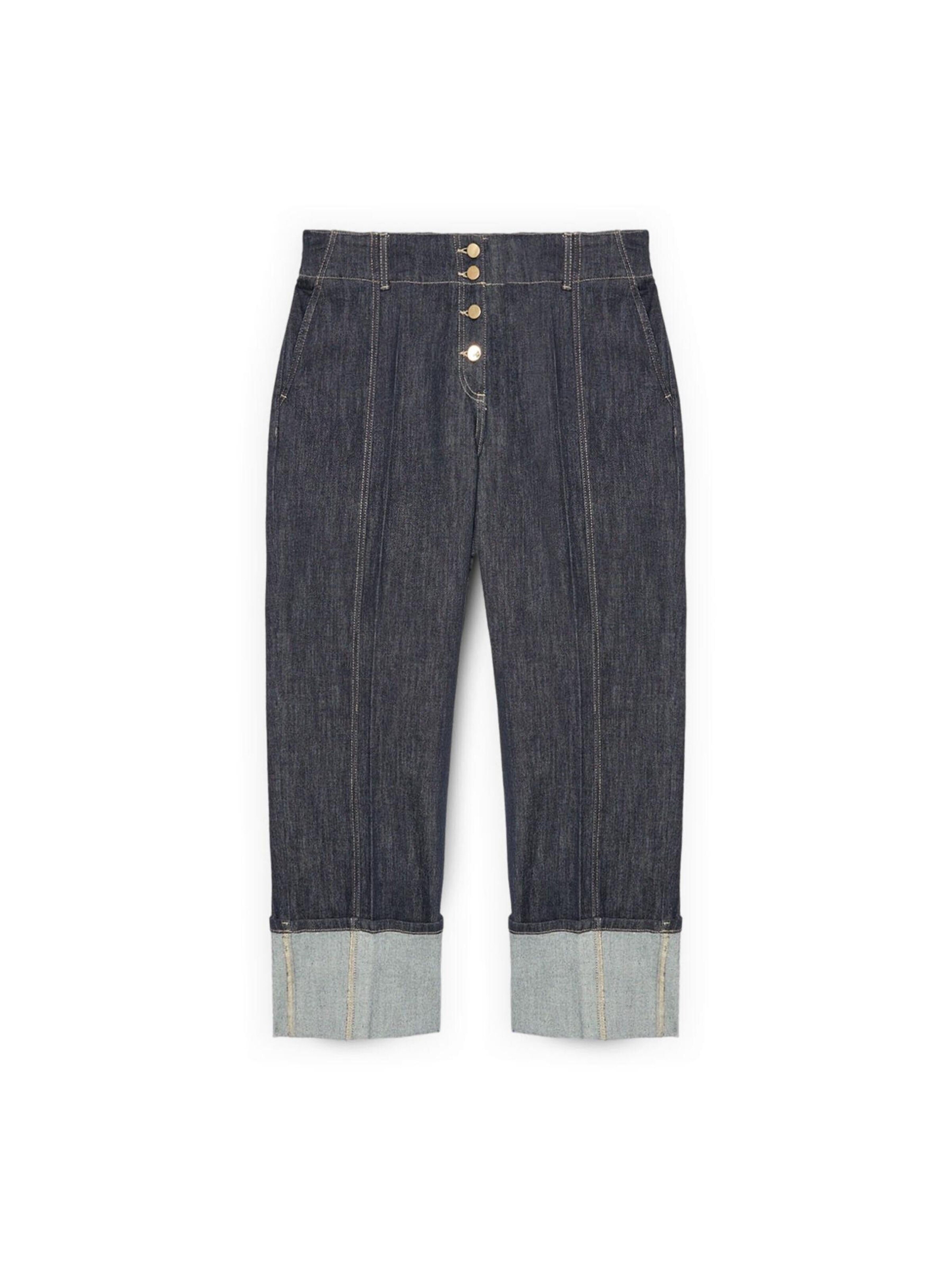 Fiorella Rubino - Tapered Vaquero en azul: frente