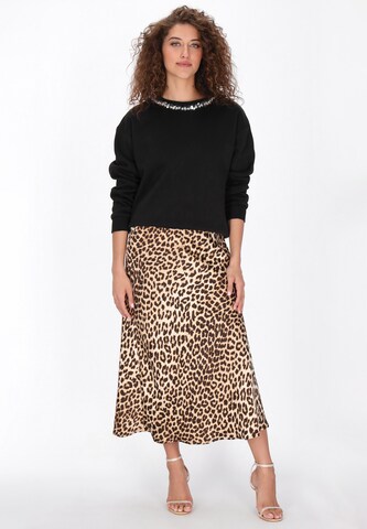 faina Sweatshirt in Black