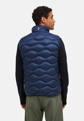 PEAK PERFORMANCE Bodywarmer in Blauw