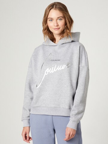 Guido Maria Kretschmer Women Sweatshirt 'Nola' in Grey: front
