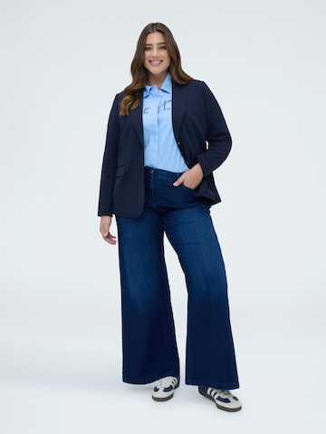 Blazer Fiorella Rubino en bleu