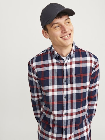JACK & JONES Regular Fit Hemd in Blau