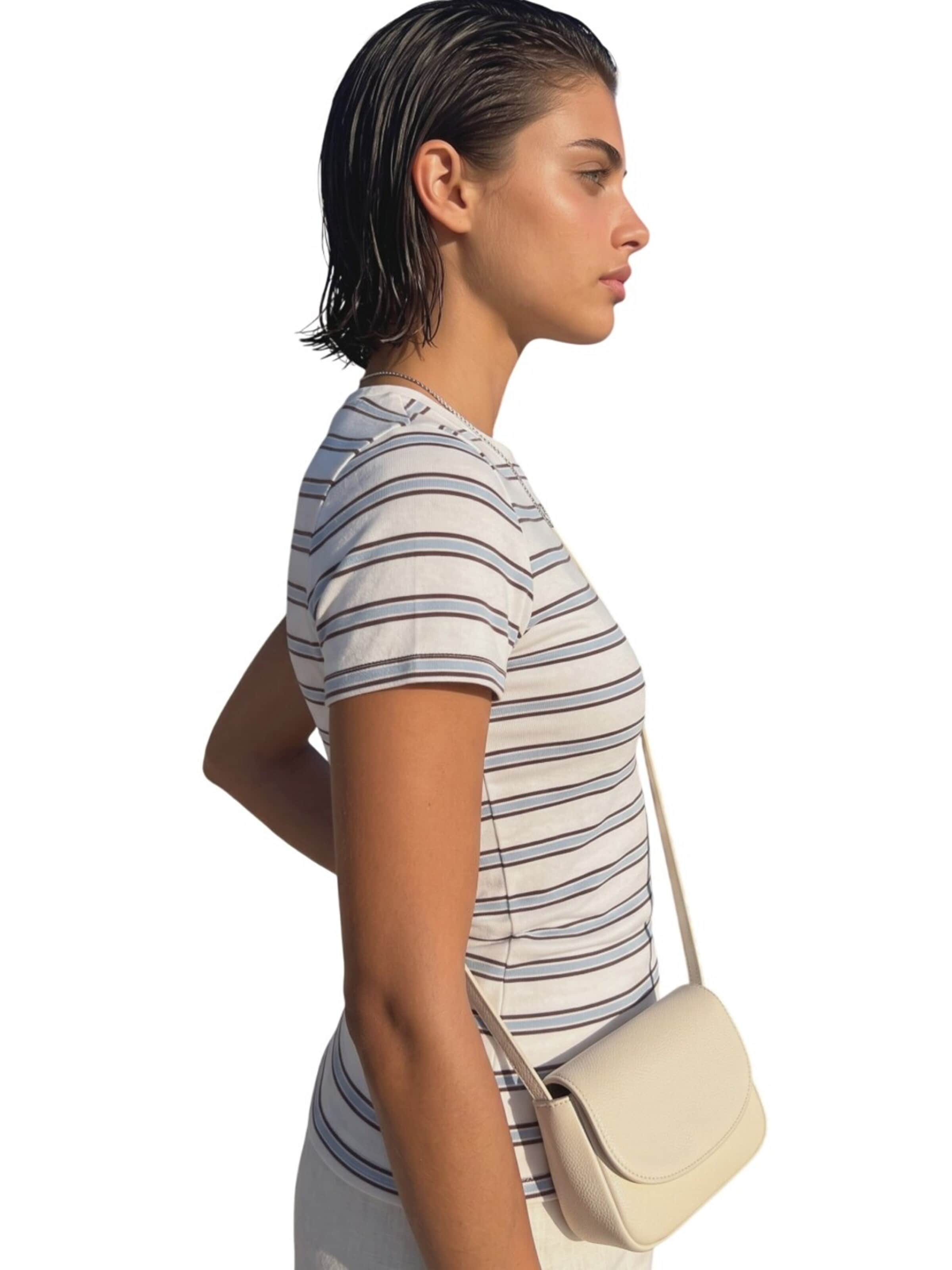 Alexa Dash Shirt‌‌‌‌ in Beige