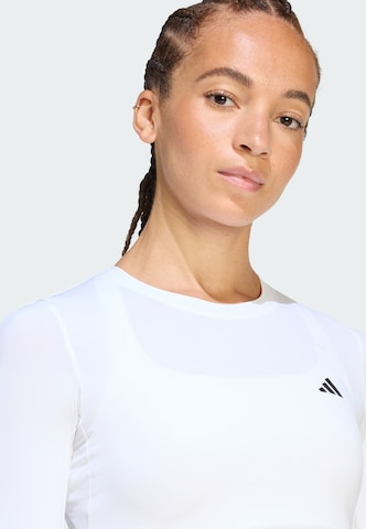 T-shirt fonctionnel 'Power Essentials' ADIDAS PERFORMANCE en blanc