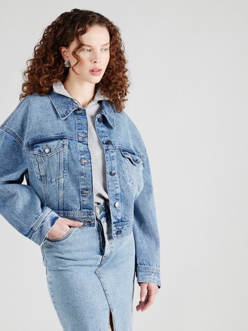 Veste mi-saison 'LEIGH' ONLY en bleu : devant