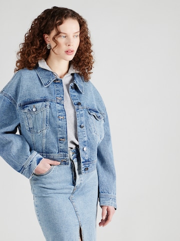 Veste mi-saison 'LEIGH' ONLY en bleu : devant