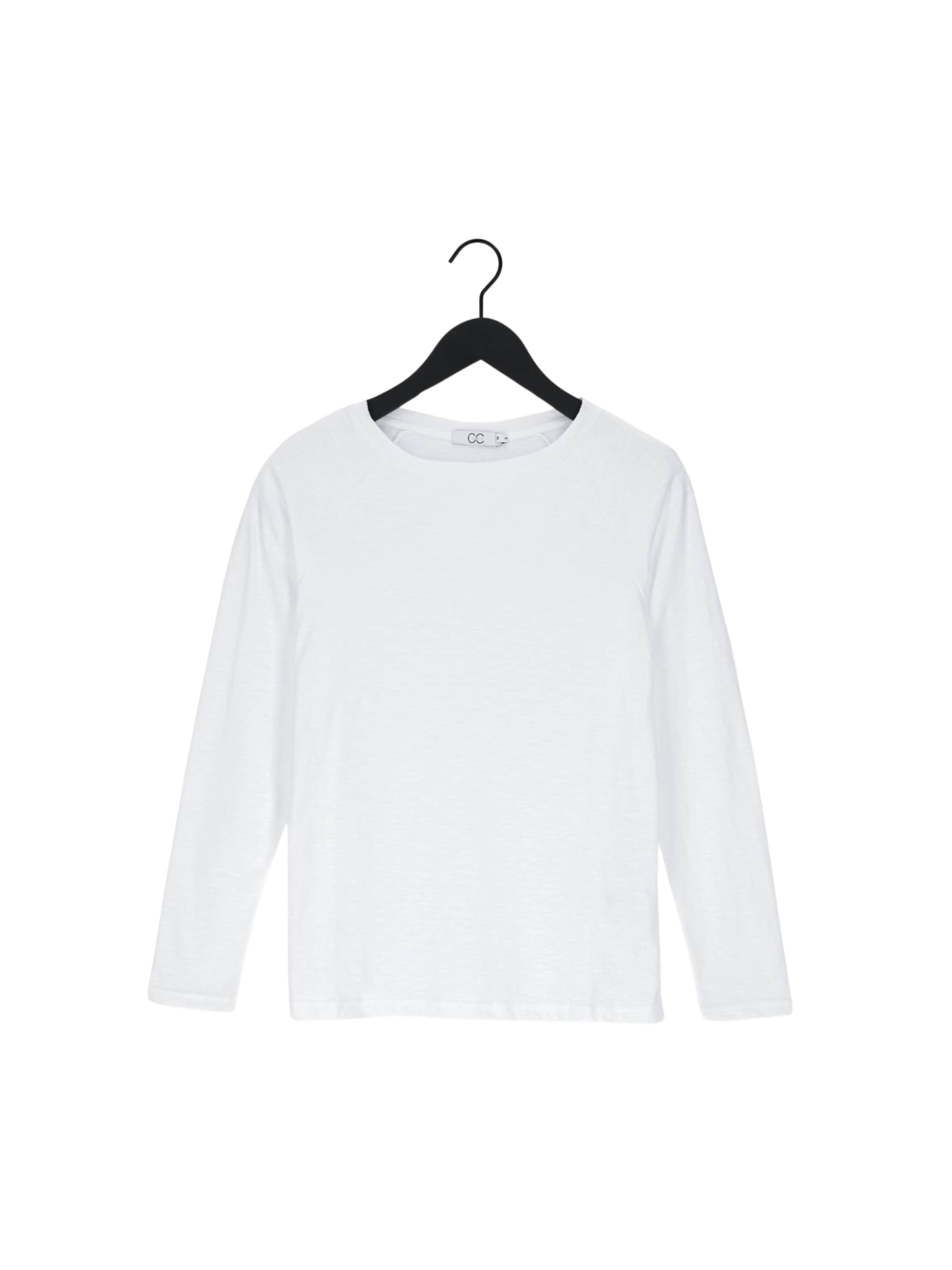 Coster Copenhagen Top ' CC ' in White: front