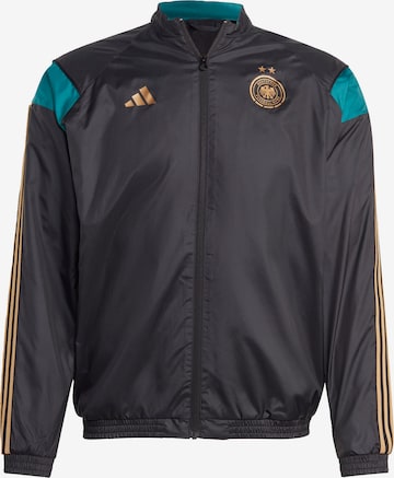 ADIDAS PERFORMANCE Athletic Jacket 'DFB Tiro 23' in Black: front