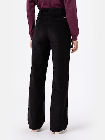 DICKIES Wide leg Broek in Zwart