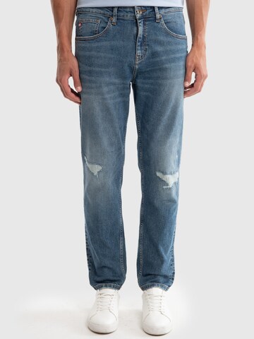 BIG STAR Loosefit Jeans ' ATES ' in Blau: Vorderseite