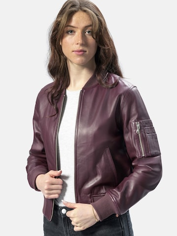 Veste mi-saison 'NEGil' 18N62 en rouge