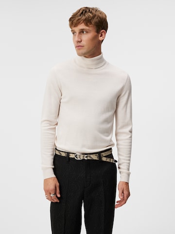 J.Lindeberg Pullover 'Lyd' in Beige: predná strana