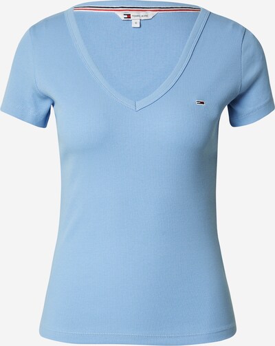 Tommy Jeans T-shirt 'ESSENTIAL' i ljusblå, Produktvy