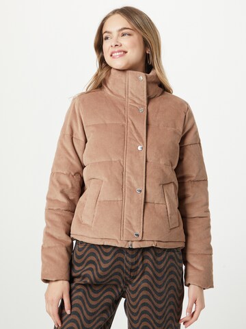 HOLLISTER Jacke in Braun: predná strana