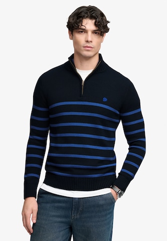 Superdry Trui in Blauw: voorkant