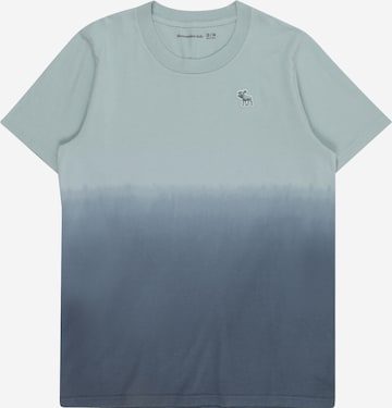 Abercrombie & Fitch T-Shirt 'DEC 4 ESSENTIAL' in Blau: predná strana