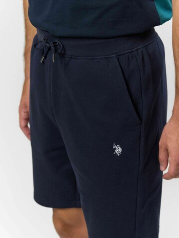 U.S. POLO ASSN. regular Bukser ' Cedric ' i blå
