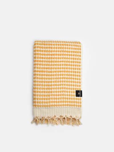 MARSIKOH Strandtuch 'PomPom' in senf, Produktansicht