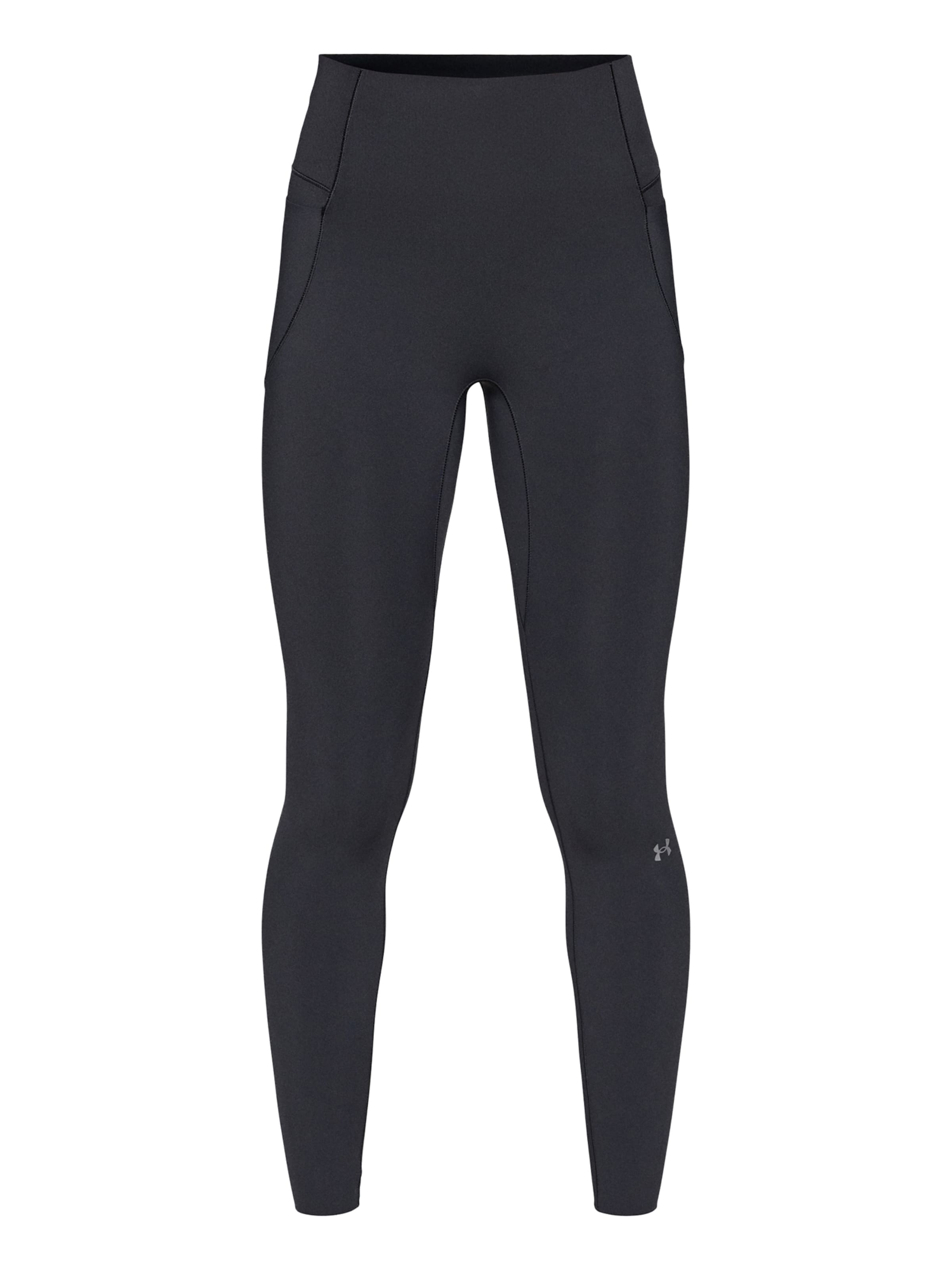 Skinny Pantalon de sport 'Elite' UNDER ARMOUR en noir : devant